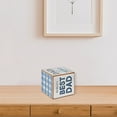 thumbnail image 3 of Wood Square Cube Block Best Dad, 3 of 3
