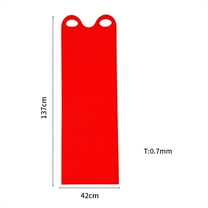 Extra Thick Snow Sled, Portable Roll Up Plastic, for Youngsters and Adults Grass Sand Ice Skating Mat, Outdoor Snow Slope Activity Equipment, Material for Long Lasting Use