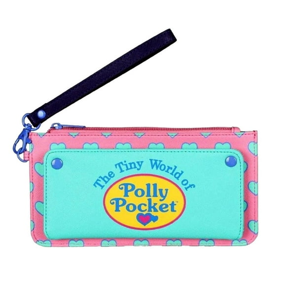 Polly Pocket Themed Zip Top Clutch Wallet