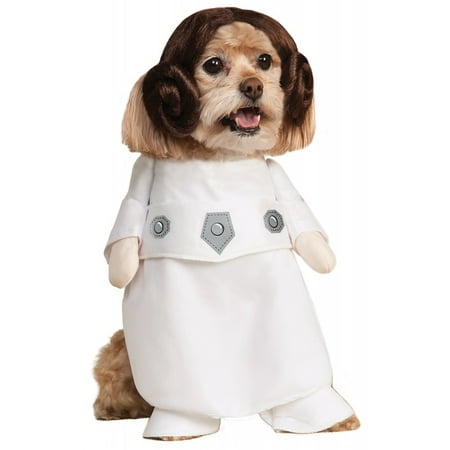 Princess Leia Pet Pet Costume - Small