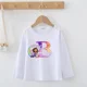 thumbnail image 4 of Gabbys Dollhouses-Sudadera fina con letras A B C para niñas, ropa para niños, camisa larga, ropa para niños, invierno, Otoño, regalos, 4 of 5