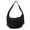 Black, variant on Nylon Crescent Crossbody Bag for Women Shoulder Tote Handbag Casual Sling Bag Dumpling Purse Bag for Outdoor Travel
