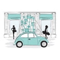 thumbnail image 3 of Pavlova, Martina 18x13 Black Modern Framed Museum Art Print Titled - Shoping Car, 3 of 5