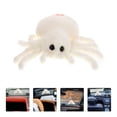 thumbnail image 4 of Lindos juguetes de peluche de araña, animal de peluche suave para niños, decoraciones de fiesta de Halloween blancas para bromas y regalos de fiesta de cumpleaños, 4 of 7