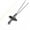 Black, Gold, variant on High Quality 14K Yellow Gold Funeral Cremation Cross Pendant Urn Necklace for Ashes Memorial Jewelry