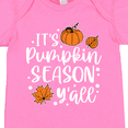 thumbnail image 4 of Inktastic Thanksgiving It's Pumpkin Season Y'all with Fall Leaves Boys or Girls Baby Bodysuit, 4 of 5