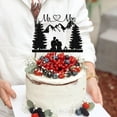 thumbnail image 3 of Cake Topper ZLPDS, diseño romántico para bodas en la montaña y al aire libre, 3 of 5