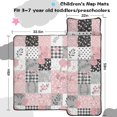 thumbnail image 5 of Pioneer Flower Floral Print Pattern Toddler Nap Mat for Teens Preschool Daycare, Teens Sleeping Mat Bag, Toddler Sleeping Bag with Pillow, 5 of 6