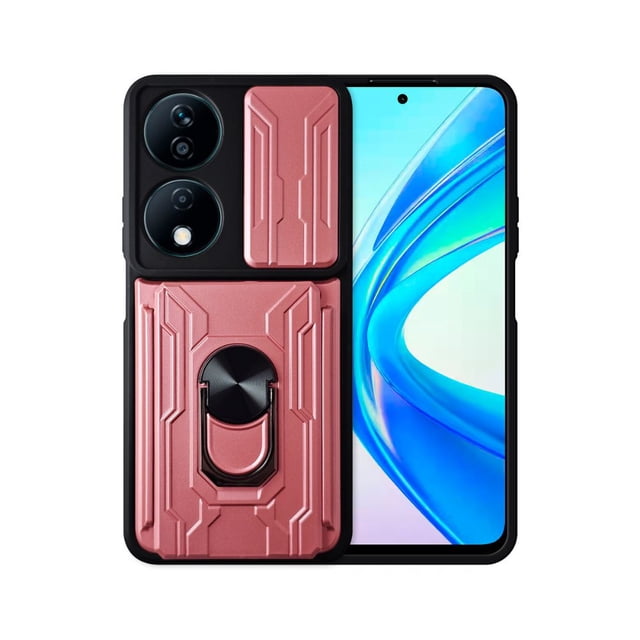 Funda Anillo Y Tarjetero Card Slot ATTI para Honor X7b