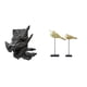 thumbnail image 1 of Figura de mesa,Estantería sujetalibros Estatua Sujetalibros,Sujetalibros decorativos para libros pesados. Decoración para el hogar.,Estatuas de pájaros,Estatuas de pájaros de madera para, 1 of 8