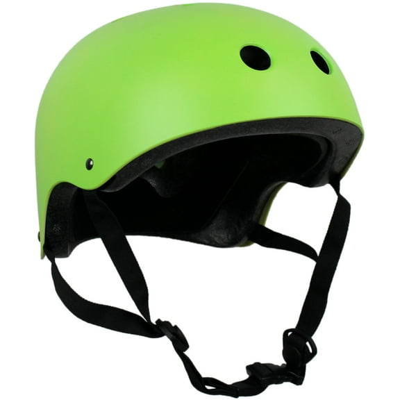 cpsc skateboard fitness inline helmet adult osfa neon green/black