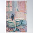 thumbnail image 2 of A Mermaid In The Bathroom Poster Wall Art, Modern Wall Decor For Living Room Bedroom, 8x12 UNFRAMED, 2 of 3