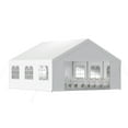 thumbnail image 4 of Aoodor 20 x 20 ft. Marquee Party Tent with Church Window Sidewalls ,Waterproof Pavillion Tent ,Outdoor Event Tent,Wedding Party Tent - White, 4 of 10