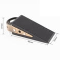 thumbnail image 2 of Bgsha Bouchon de Porte en Acier Inoxydable en Caoutchouc Limiteur de Porte en Bois Protection Murale, 2 of 6