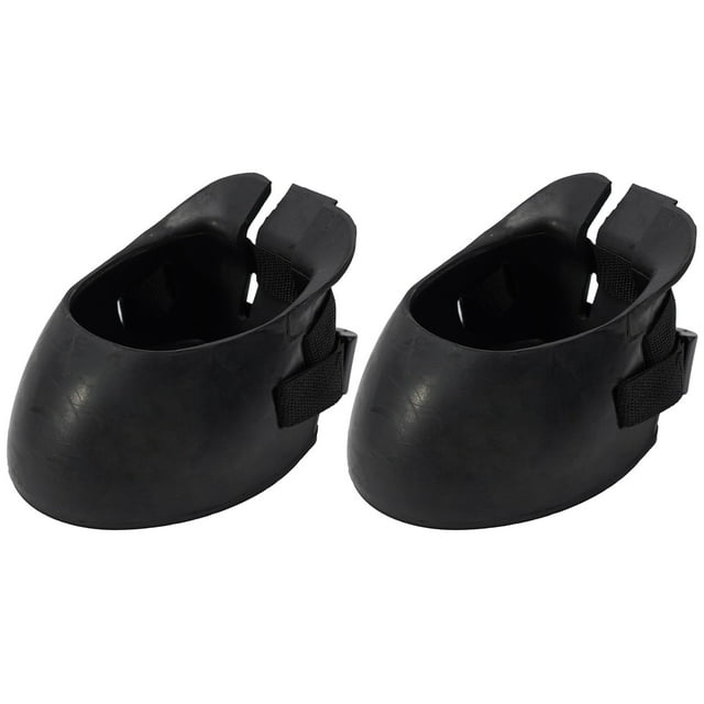 Bgsha 2pcs Bottes en Caoutchouc de Sabot de Cheval Chaussures de Protection de Sabot de Cheval de Glissement