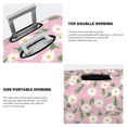 thumbnail image 3 of Rateoe Daisies Flowers Printed Luggage Cover, Suitcase Protector Fits 18-32 Inch Luggage-Small, 3 of 7