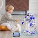 thumbnail image 4 of Robot programable Inteligente con Driver de Infrarrojos , Ideal como Regalo de cumpleaños para niños Cosmonic remote control robot-9, 4 of 5