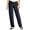thumbnail image 4 of Real School Girls School Uniform Flat Front Low Rise Pants, Sizes 4-16 & Plus, 4 of 6