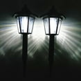 thumbnail image 2 of PENGXIANG Solar Hexagonal Light Outdoor LED Solar Sconce Lantern Auto ON/OFF Solar Fence Light IP44 Waterproof Hexagonal Landscape Lamp for Patio Yard Garden Pathway, 2 of 10