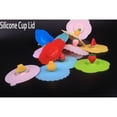 thumbnail image 3 of Silicone Anti-Dust Suction Mug Cup Cover Lid Cap No Spill Hot Drink, 3 of 8