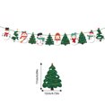 thumbnail image 3 of Pancarta navideña, decoraciones navideñas para el hogar, guirnalda, hombre de jengibre, colgante de Papá Noel 2023, regalos de Navidad, Año Nuevo 2025, 3 of 5