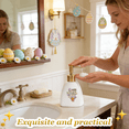 thumbnail image 5 of Seasonal Soap Dispenser Magnetic Set with Interchangeable Resin Ornaments, Decorative Refillable Soap Pump for Bathroom Kitchen, Gift for Easter and Mother’s Day, 5 of 5