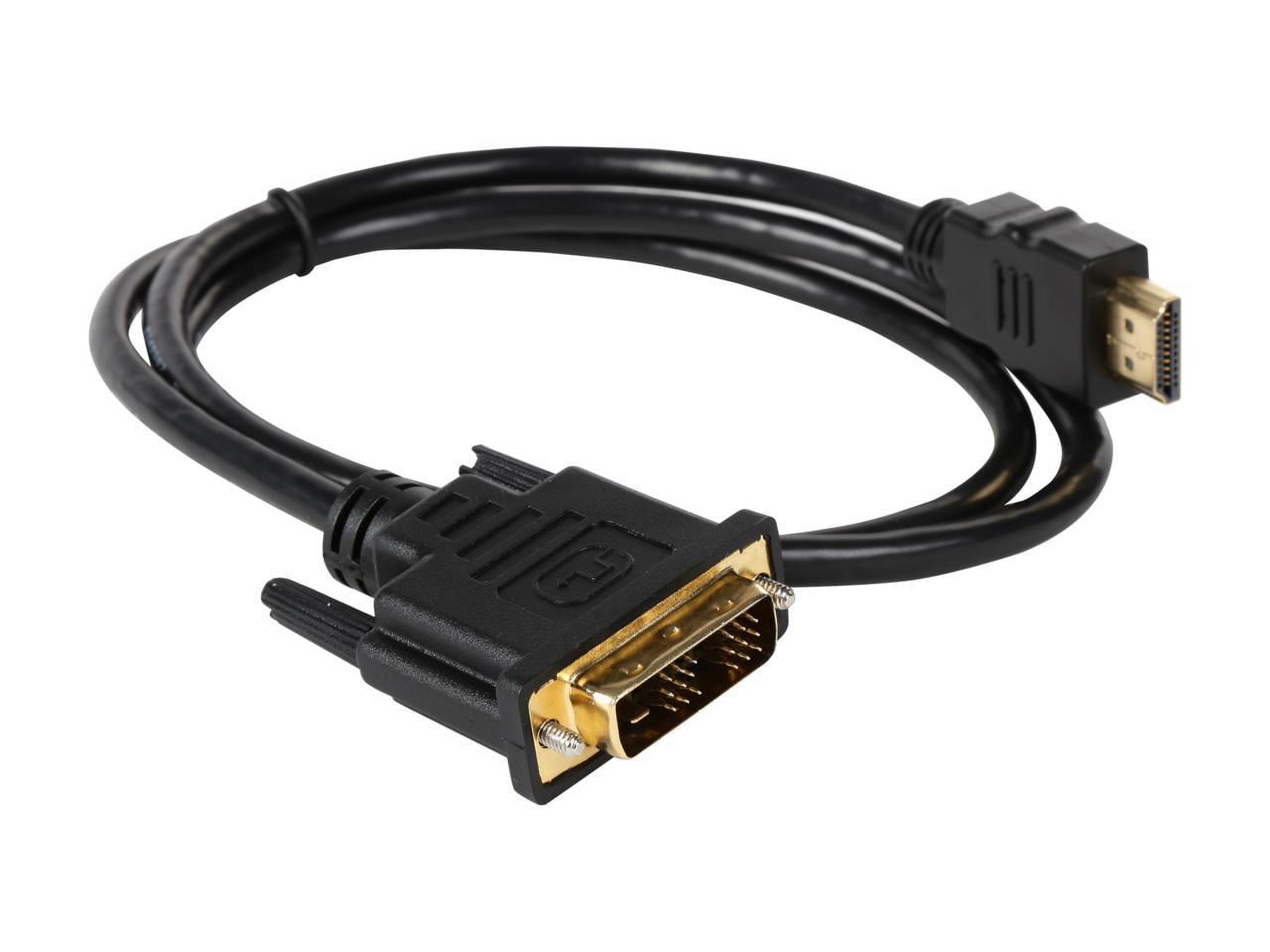 Tripp Lite P566-003 HDMI to DVI Cable, Digital Monitor Adapter Cable (HDMI to DVI D M/M), 1080P, 3 ft. - image 2 of 3