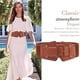 thumbnail image 4 of Cinturones anchos para mujer, cinturón elástico con hebilla, cinturón elástico tipo corsé para vestido, largo 78 cm, ancho 7,5 cm, 4 of 7