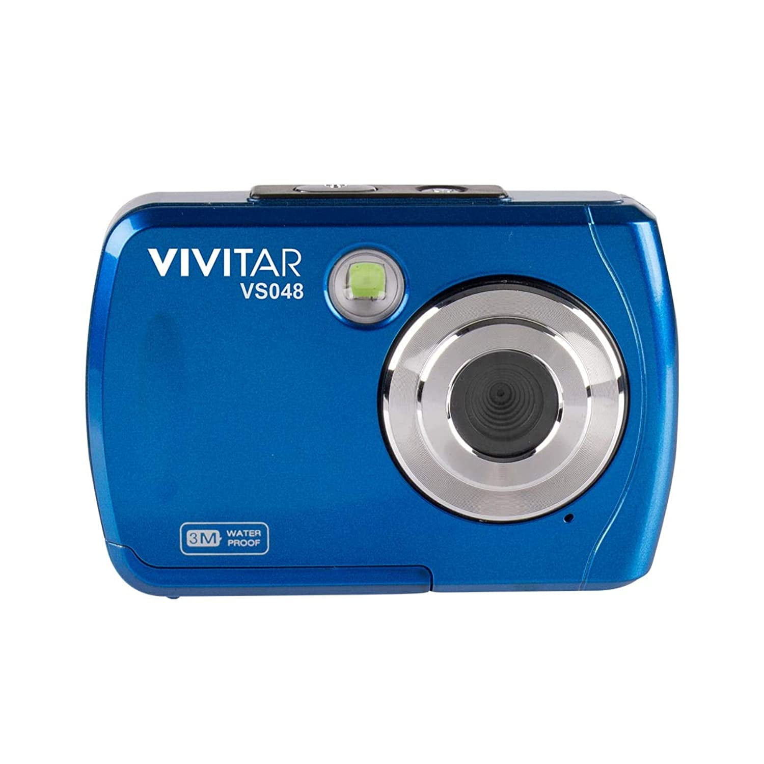 Vivitar ViviCam S048 Waterproof Digital Camera (Blue)