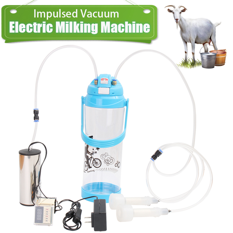 Electric Milking Pulsator Vacuum Pump Air Cow Milking Machine Milker Goat