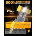 thumbnail image 4 of Bombilla de respaldo inversa Auxbeam 921, 44 W, 6000 lm, 12 V, paquete de 2, 4 of 9
