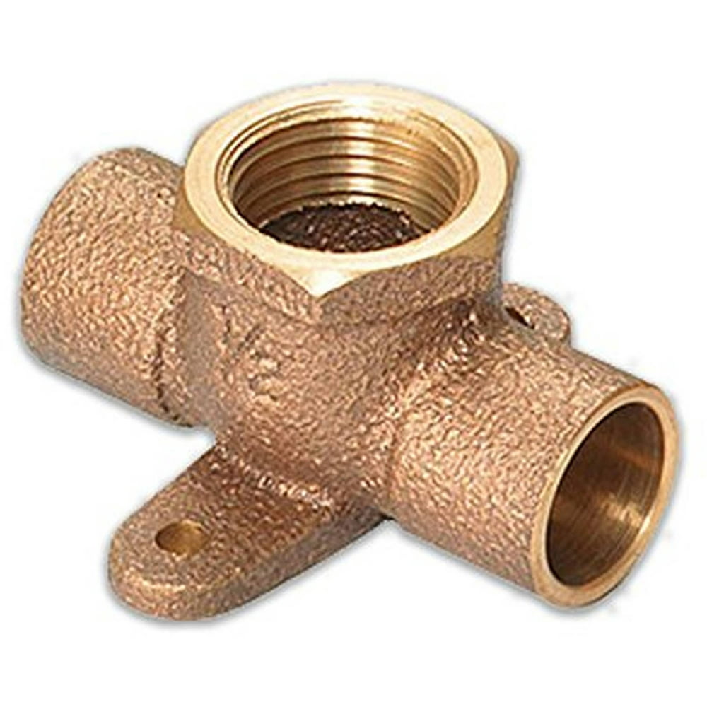 Everflow Supplies CCCT0012NL CXCXC Lead Free Cast Brass Reducing Tee