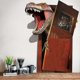 thumbnail image 1 of 3D Large Dinosaur Wall Decals Creative Broken Door Wall Stickers, Children Kids Baby Home Room Nursery DIY Decorative Adhesive Art Wall Mural, 1 of 4