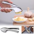 thumbnail image 1 of Ganfancp Alloy Manual Garlic Press Household Kitchen Small Tool Garlic Masher -Border Multifunctional Garlic Masher Ofertas Flash 1X Prensa de Ajos, 1 of 7