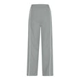thumbnail image 6 of Guluxicc Sweatpants for Womens Casual Elastic Waist Wide Leg Trousers Workout Athletic Sweatpants with Pockets, Gray, L, 6 of 8