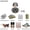 DJ1-2, variant on 24pcs/batch WW2 Military Character WW2 Army Building Blocks Military Soldier Character Building Blocks Kids Holiday Gift Toys