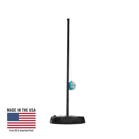 Lifetime Portable 96" Tetherball System with Steel Pole, Ball and Cord and Polyethylene Base (90029)