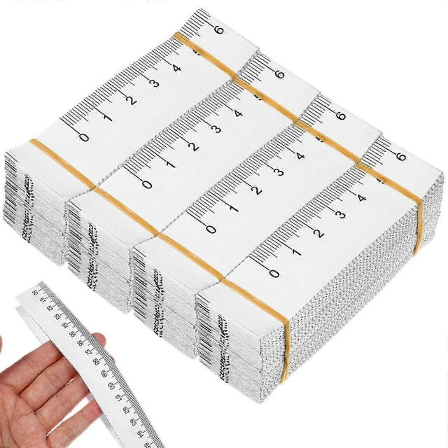 100 Pcs Tape Measure Body Paper Tapes Paper Tape Measure Body Measuring Tape Body Measurement Tape