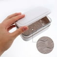thumbnail image 5 of Pretyzoom Hollow Drainage White Soap Storage Case for Bathroom and Living Room, 5 of 6