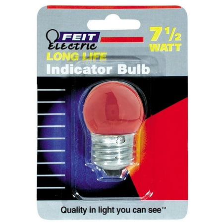 UPC 017801000702 product image for Feit BP7. 5S-CR 7. 5 Watt Red Globe Night Light Bulb | upcitemdb.com