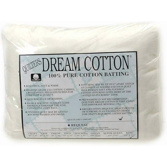 Dream Cotton Request White King 120"x122"