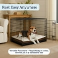 thumbnail image 6 of PETMAKER Orthopedic Memory Foam Pet Bed - Brown, 30" x 20.5", 6 of 8