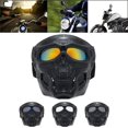 thumbnail image 1 of Face Mask Outdoor Riding Windproof Helmet Skull Mask Reinforced Lens Motorcycle Goggles Sports Riding Mask, 1 of 8