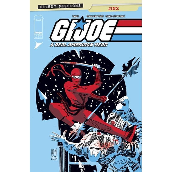 GI JOE A REAL AMERICAN HERO JINX #1 (ONE SHOT) CVR A DANI & BRAD SIMPSON Image Comics Comic Book