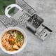 thumbnail image 1 of Spaetzle Maker, Herramientas de cocina para fideos, rallador de fideos, cocina para Spaetzle, Spaetzle, Spaetzle Maker, prensa de metal Spaetzle con mango cómodo para cocina oso de fresa Electrónica, 1 of 5