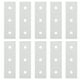 thumbnail image 1 of Placa de unión de conexión, 10 piezas de aluminio, placas de unión de reparación de conexión plana, placa de fijación de reparación, construcción robusta, 1 of 9