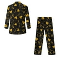 thumbnail image 5 of Xoenoiee Golden Heart Love Arrow Print Suit for Boys Formal Wedding Dress Kids Boy Suits Valentine's Day Birthday Party Homecoming Outfit Jacket and Pants Set, 9-10 Years, 5 of 7
