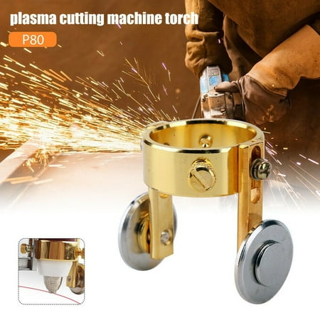 

Brass Plasma Cutter Guide Wheel Roller For P80 Plasma Cutting Welding Torch