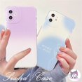 thumbnail image 2 of Redmi Note 12 11 11s 10 9 8 7Pro 12C 11A 10C 10A 10 9T 9C 9A 9 A2 A1 Xiaomi 11 Lite 11T 10T Poco M3 F3 X3 Pro Halo Dyeing Simple Ins Pareja Silicona Suave TPU Cubierta, 2 of 3
