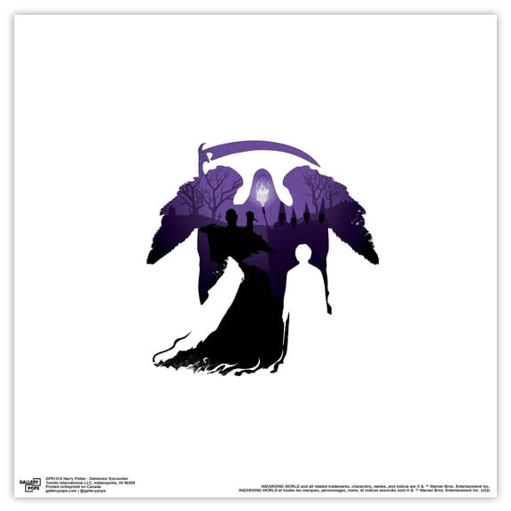 Gallery Pops Harry Potter - Dementor Encounter Wall Art, Unframed Version, 12" x 12"